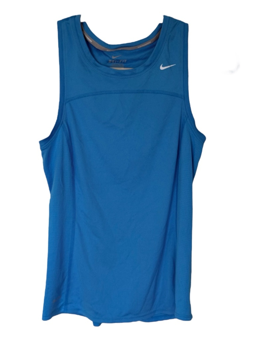 Nike Tank Women’s Size X-Small Sleeveless Top Blue Dri-Fit NikeMiler Running XS